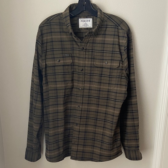 Poncho Outdoors Performance Plaid Flannel - Picture 1 of 6